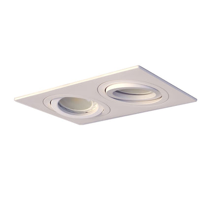 Helium Foco Empotrable Doble Blanco CristalRecord 03-062-00-000