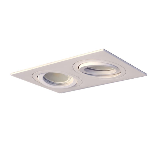 Helium Foco Empotrable Doble Blanco CristalRecord 03-062-00-000