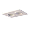 Helium Foco Empotrable Doble Blanco CristalRecord 03-062-00-000