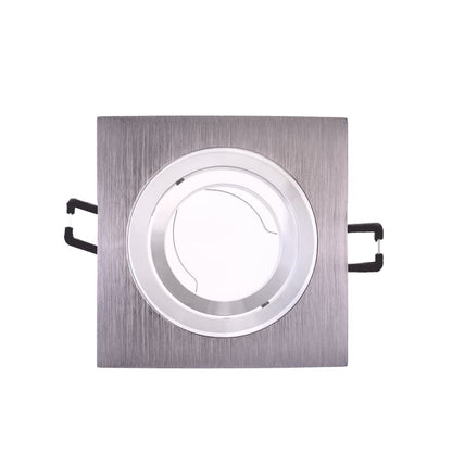 Foco Helium fabricado en Aluminio color Nickel-Inox