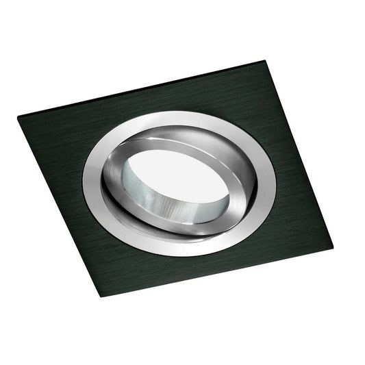 Foco Empotrable Basculante Negro CristalRecord 03-061-00-115