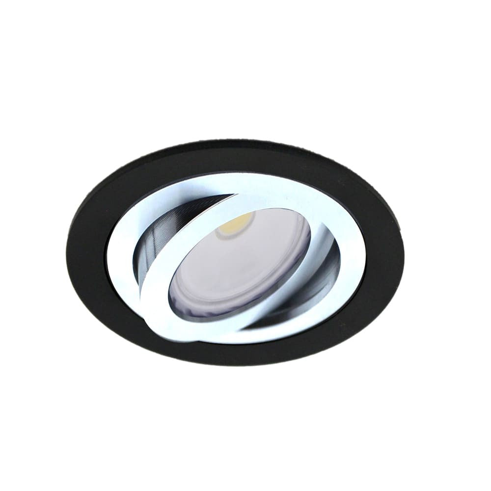 Foco Empotrable Helium Negro CristalRecord 01-010-00-115