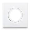 Foco empotrable Itaca cuadrado blanco Fabrilamp / Abrila ref. 99.8001-BLANCO/BLA