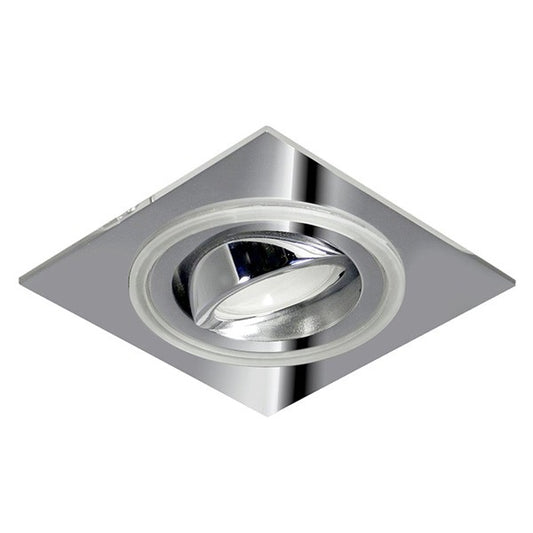 Empotrable LED Aret CristalRecord cromo basculante, ref 00-170-01-120