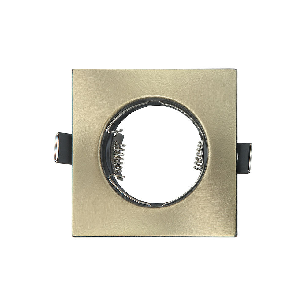 Foco Empotrable Cuadrado Magura Cuero Fabrilamp / Abrila 14428FC14