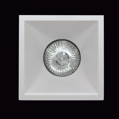 Foco empotrable Oniro cuadrado blanco Fabrilamp / Abrila, ref. 111980401