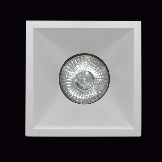 Foco empotrable Oniro cuadrado blanco Fabrilamp / Abrila, ref. 111980401