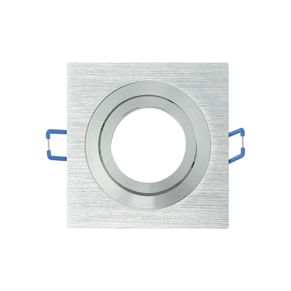 Foco Empotrable Cenote Fabrilamp / Abrila 14348CU70 orientable cuadrado aluminio cromo