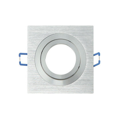 Foco Empotrable Cenote Fabrilamp / Abrila 14348CU70 orientable cuadrado aluminio cromo
