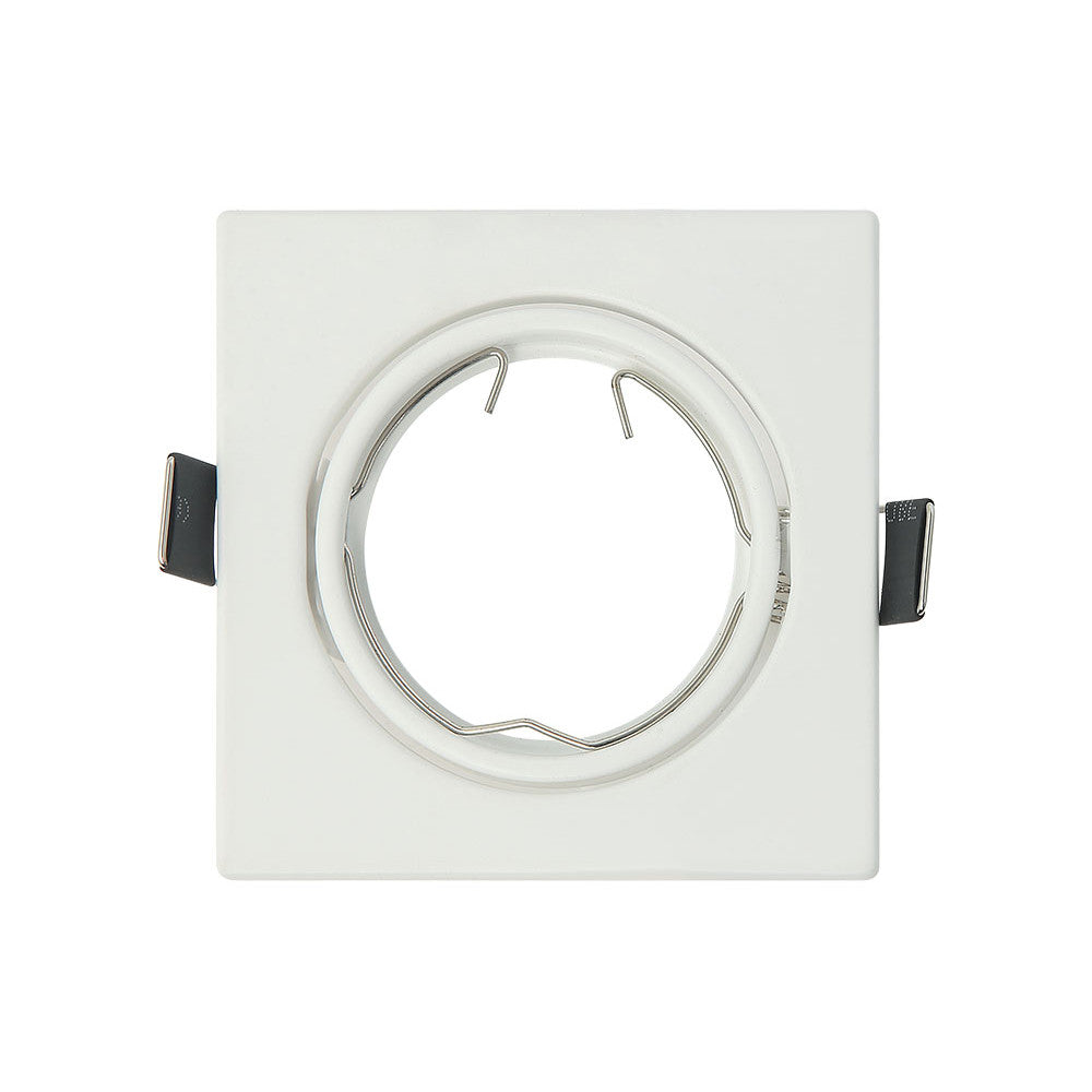 Foco empotrable Magura Fabrilamp / Abrila cuadrado blanco, ref. 14428OC01
