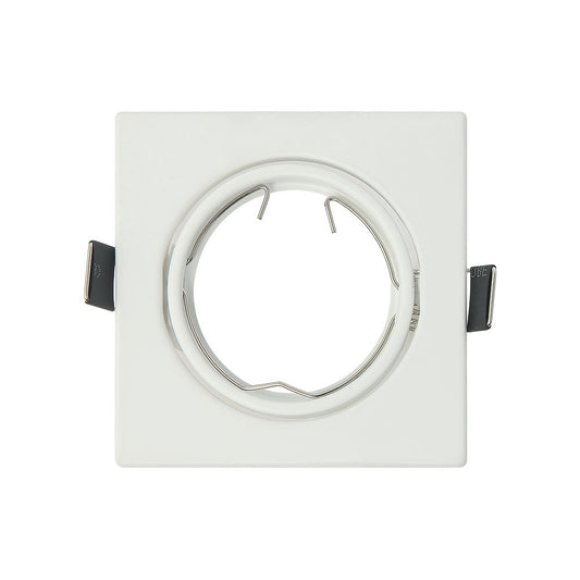 Foco empotrable Magura Fabrilamp / Abrila cuadrado blanco, ref. 14428OC01
