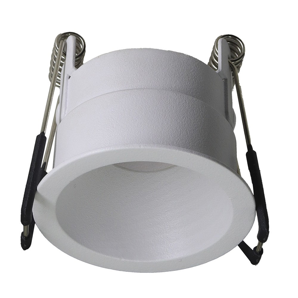 Empotrable Redondo Blanco GU10 CristalRecord 01-807-00-000 para techo