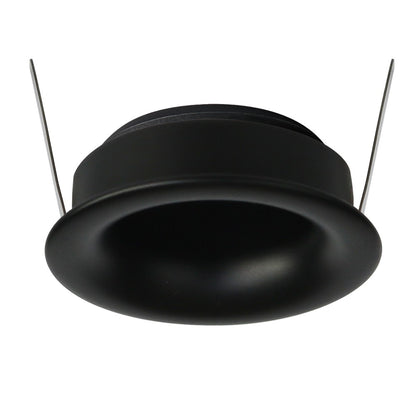 Empotrable Redondo Fijo Negro CristalRecord Fit 35 00-700-03-180