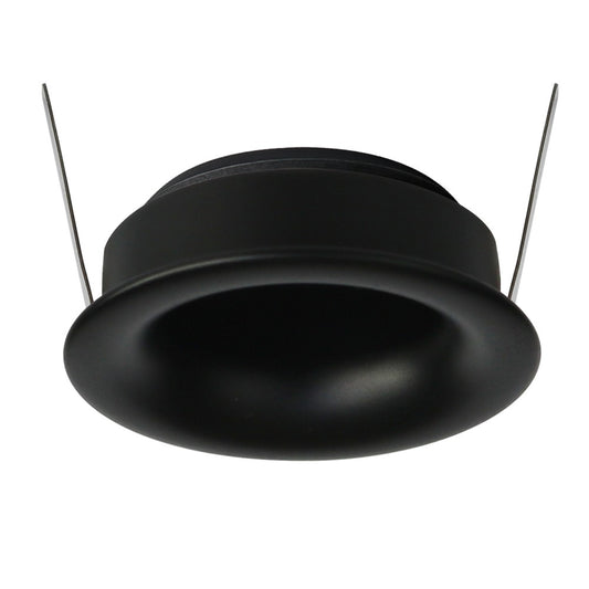 Empotrable Redondo Fijo Negro CristalRecord Fit 35 00-700-03-180