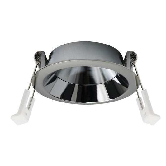 Empotrable Redondo Fijo Cromo CristalRecord Fit 62, Ref. 00-700-04-006