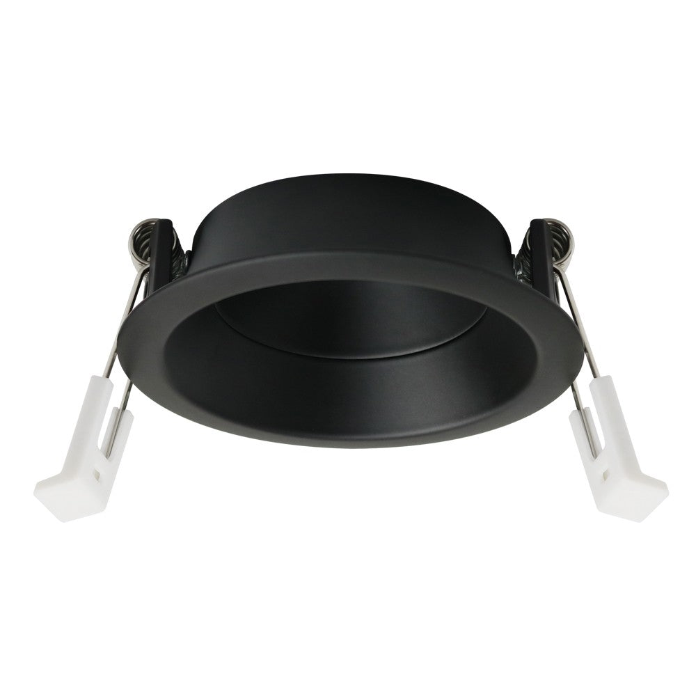 Empotrable Redondo Fijo Negro CristalRecord Fit 62, Ref. 00-700-04-180