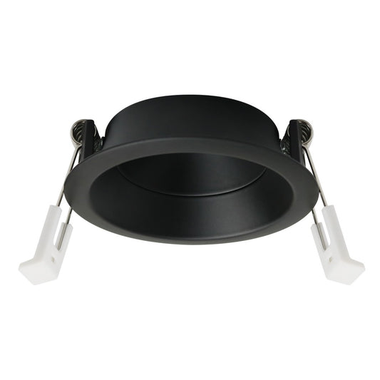 Empotrable Redondo Fijo Negro CristalRecord Fit 62, Ref. 00-700-04-180