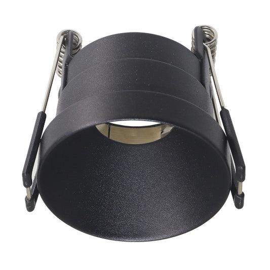 Empotrable Redondo Negro GU10 CristalRecord 01-806-00-180