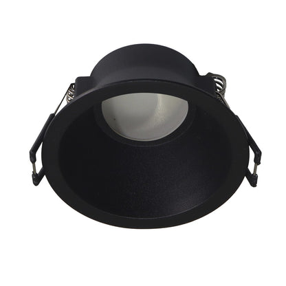 Empotrable techo redondo negro CristalRecord 01-801-00-180