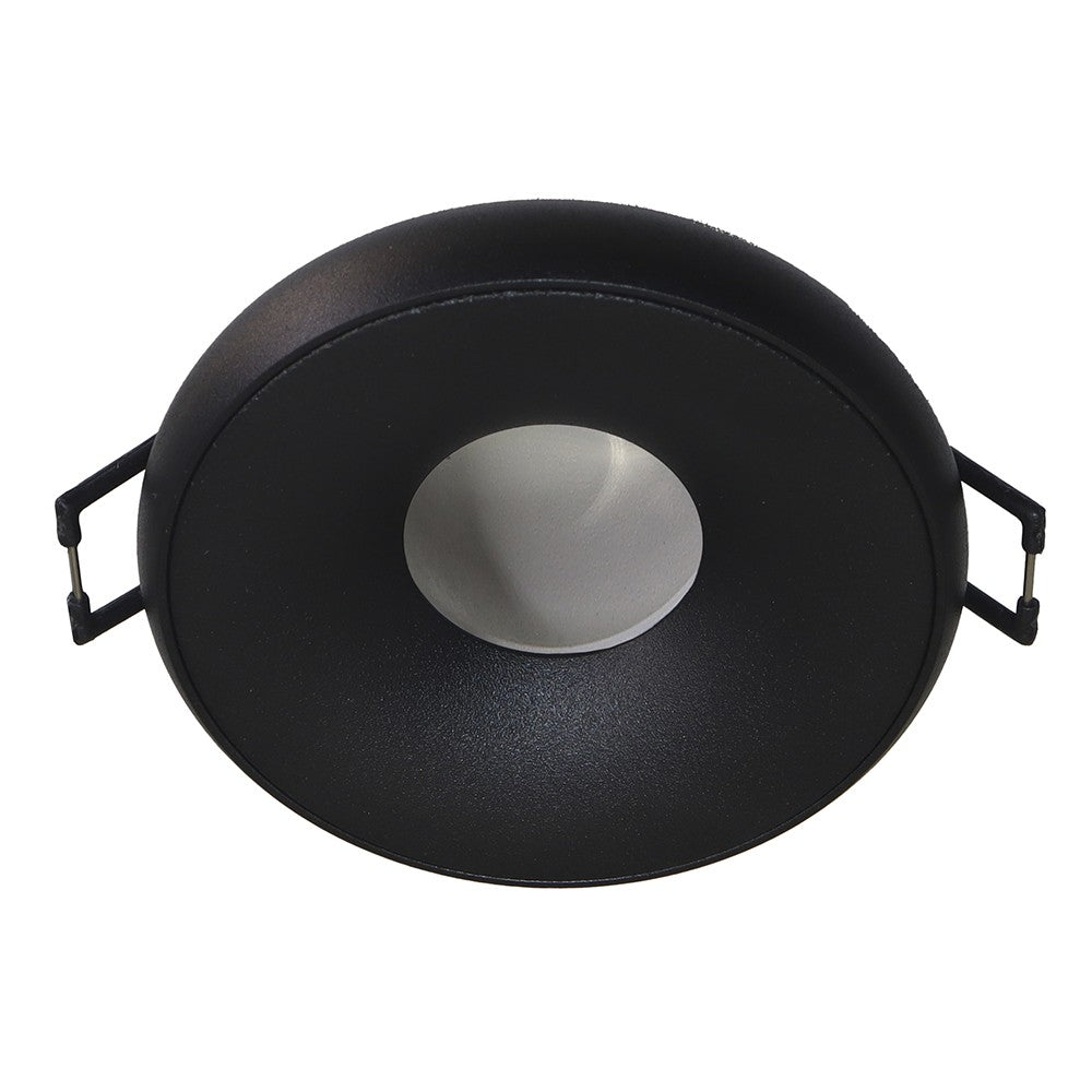Empotrable Redondo Negro CristalRecord 01-804-00-180 para techo