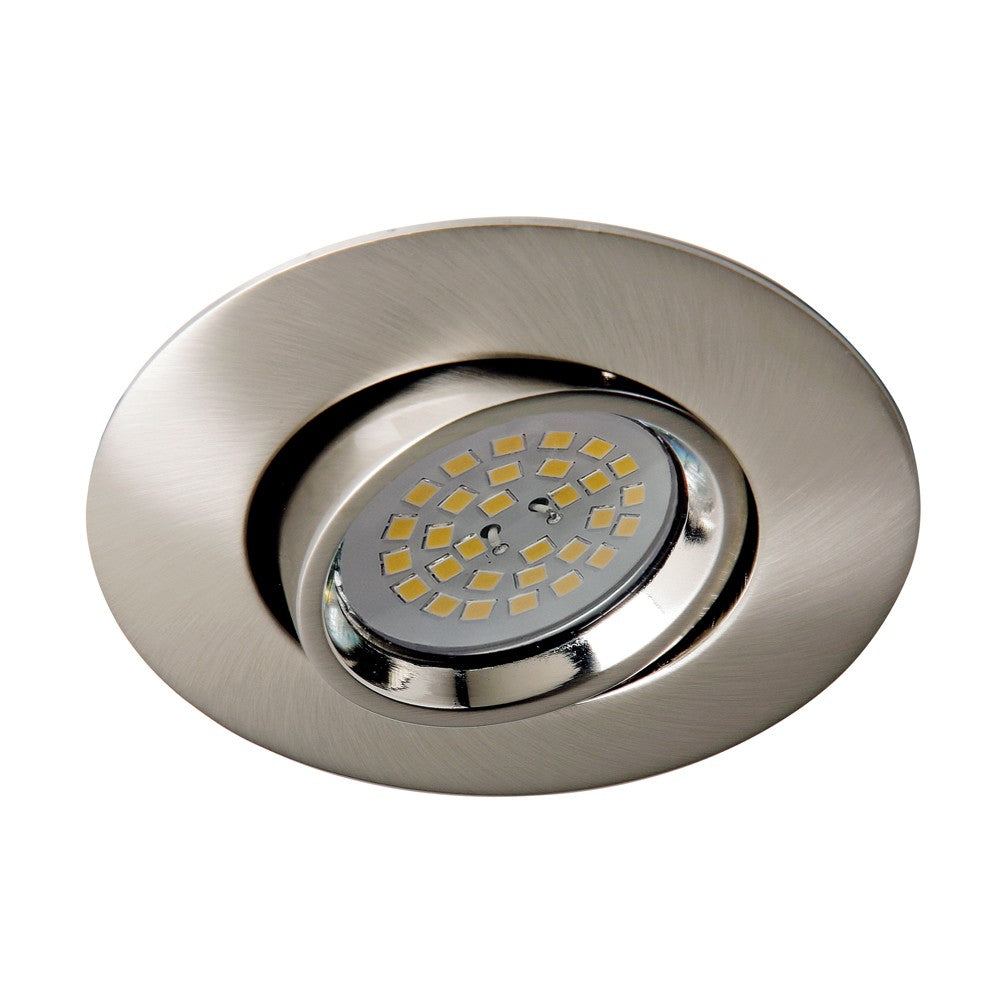 Foco Empotrable Terra Níquel CristalRecord 01-021-04-002