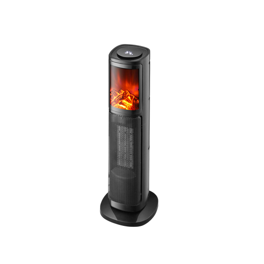 Termoventiladores Cerámicos Enebro Negro – vista principal · Ref. 252422009