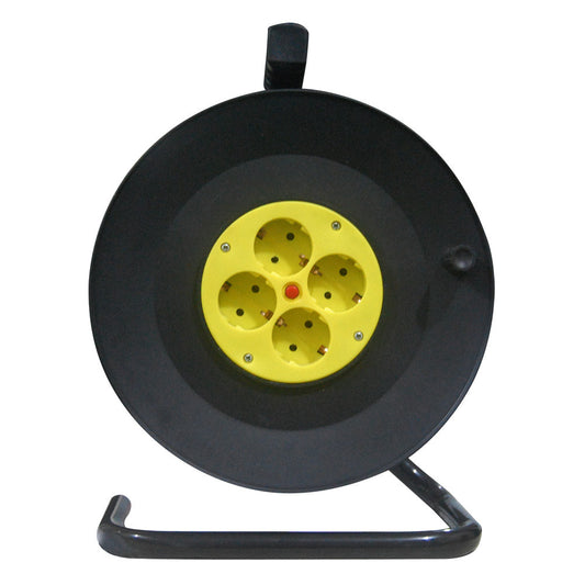 Enrollacable 4 Enchufes Fabrilamp / Abrila 166431415 con termostato de seguridad