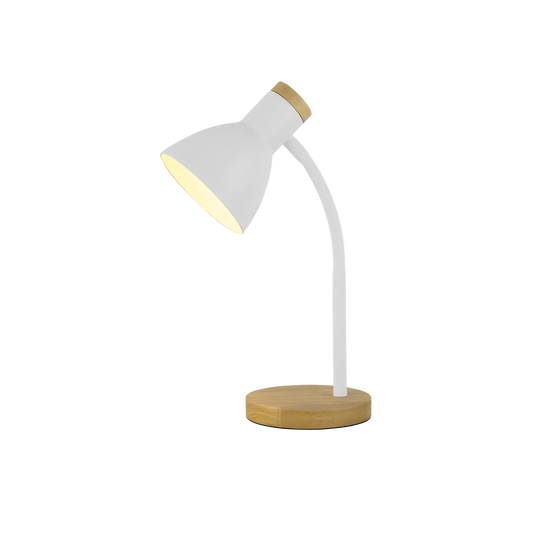 Flexo de Bombilla Epiro Blanco / Haya – vista principal · Ref. 246371068