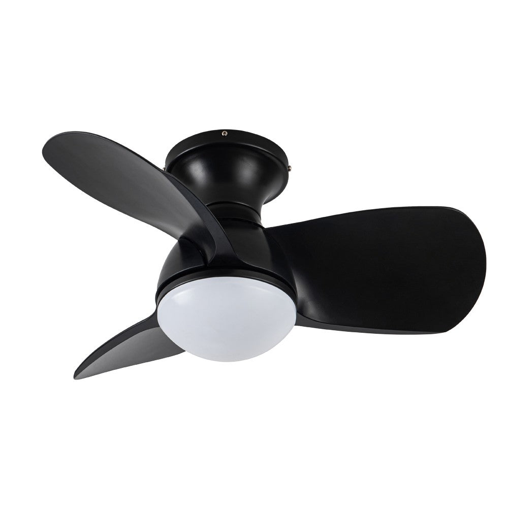 Ventilador de Techo con Luz Epona 64 cm Negro CristalRecord - imagen 4 | CristalRecord