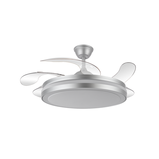 Esparta Maxi Ventilador de Techo DC Silencioso Plata Fabrilamp - vista principal | Fabrilamp / Abrila · Ref. 184796010