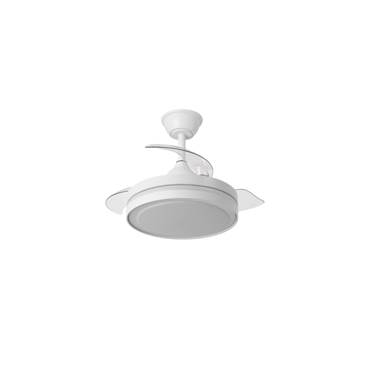 Esparta Ventilador de Techo LED Silencioso Blanco Fabrilamp / Abrila - vista principal | Fabrilamp / Abrila · Ref. 184793001