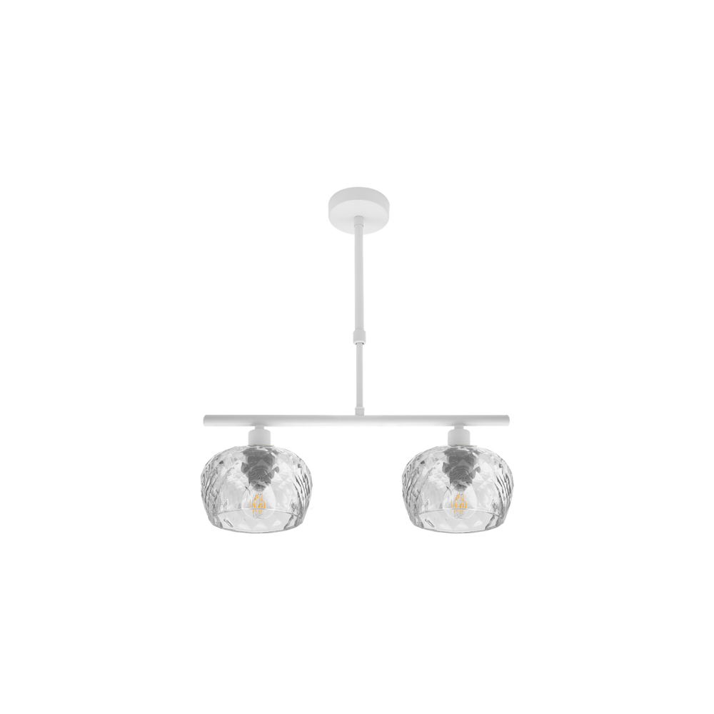 Aplique Estela 2 Luces E14 con Cristal Tallado Fabrilamp