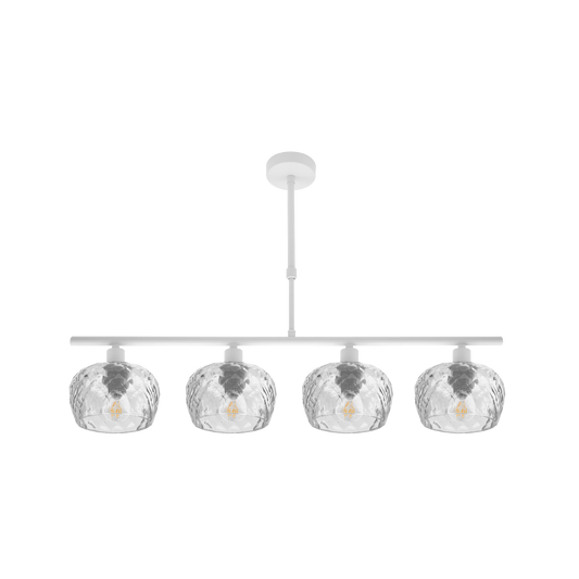 Lámpara de Pared Estela 4 Luces E14 Cristal Fabrilamp - vista principal | Fabrilamp / Abrila · Ref. 196854001