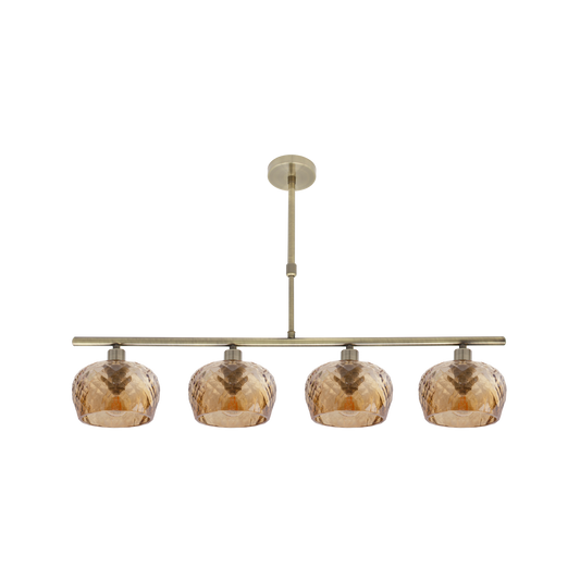 Lámpara de Pared Estela 4 Luces E14 Cristal Fabrilamp - vista principal | Fabrilamp / Abrila · Ref. 196854014