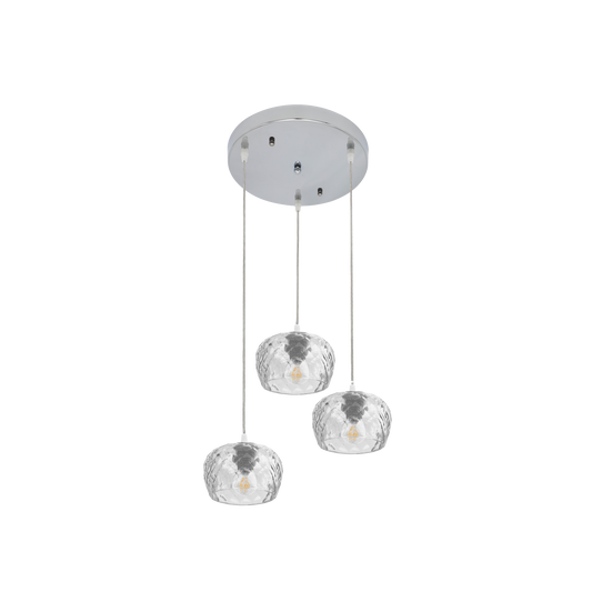 Plafón Clásico Bombilla Estela Cromo – vista principal · Ref. 196883020