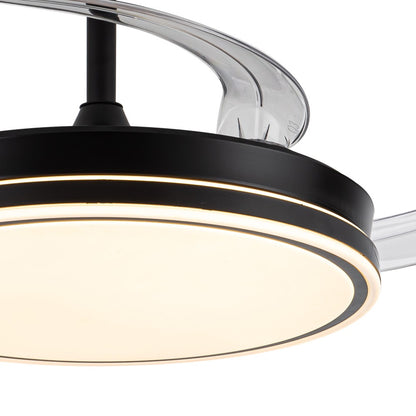 Ventilador fabricado en Acero color Negro con aspas de PC