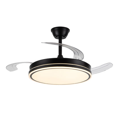 Ventilador de Techo LED Evo Negro Smart CristalRecord 85-075-72-180