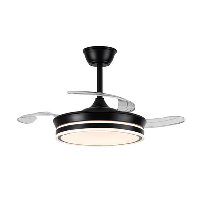 Evo Mini Ventilador de Techo LED CristalRecord 85-075-36-180