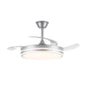 Ventilador de Techo LED Evo Plata Smart CristalRecord 85-075-72-281