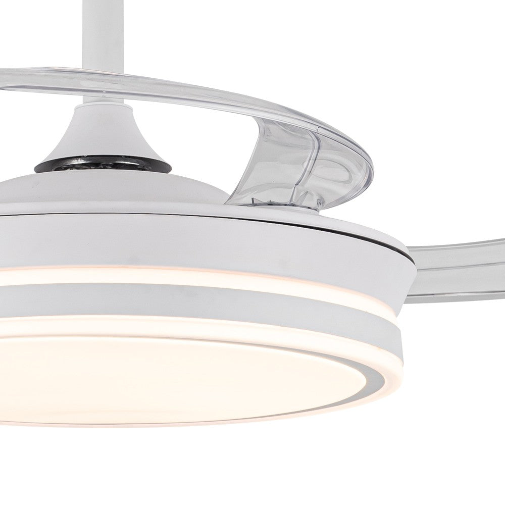 Ventilador de techo LED con flujo de aire de 6580 m³/hr