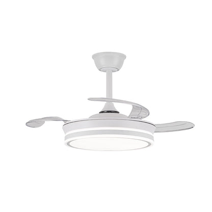 Ventilador silencioso con aspas plegables ideal para dormitorios