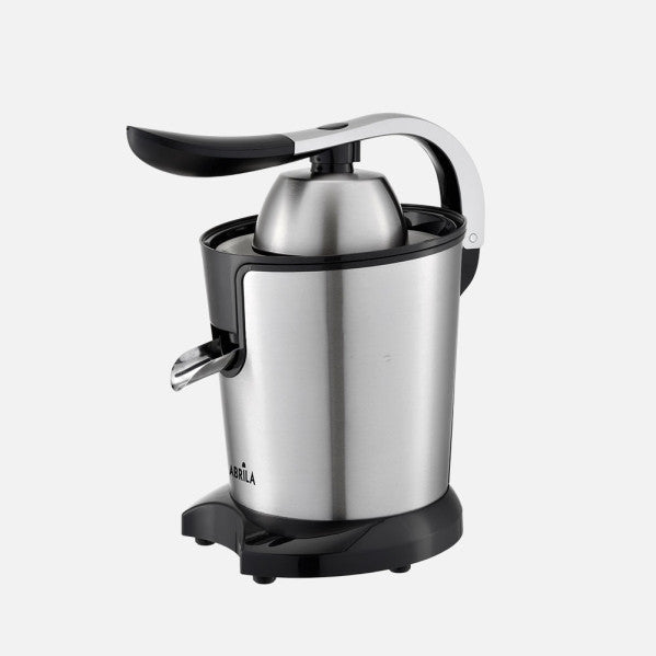 Exprimidor de Cítricos de Brazo Haruka 600 W Negro y Acero Fabrilamp - vista principal | Fabrilamp / Abrila