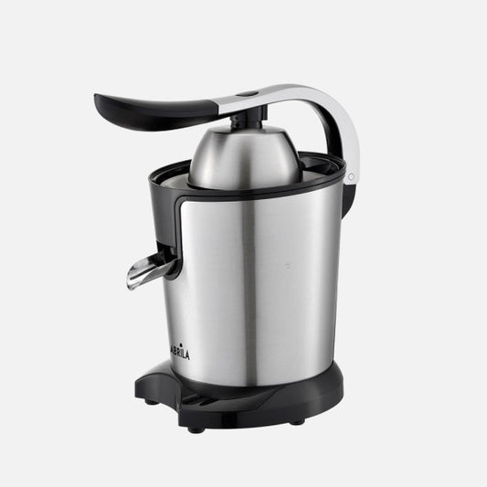Exprimidor de Cítricos de Brazo Haruka 600 W Negro y Acero Fabrilamp - vista principal | Fabrilamp / Abrila