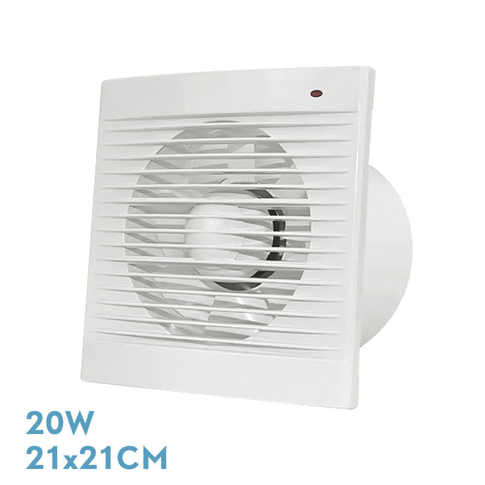 Extractor Baño Trani Blanco Cuadrado Fabrilamp / Abrila 239162001