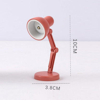 Esquema con dimensiones del mini flexo LED Pixel ALEMAR 4x4x10 cm