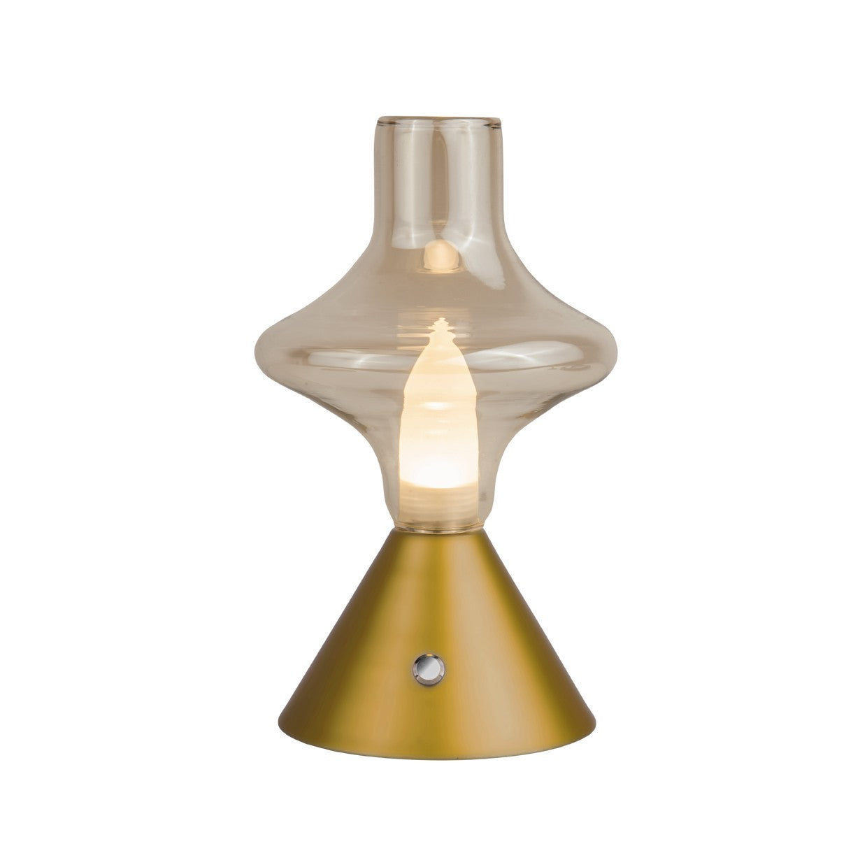 Lámpara sobremesa Abel en sala de estar decorativa - Contexto hogareño