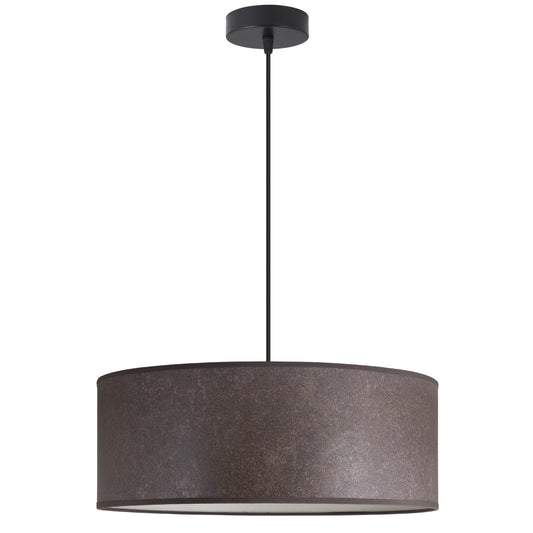 Lámpara colgante Mera óxido ALEMAR con pantalla cilíndrica - Vista principal