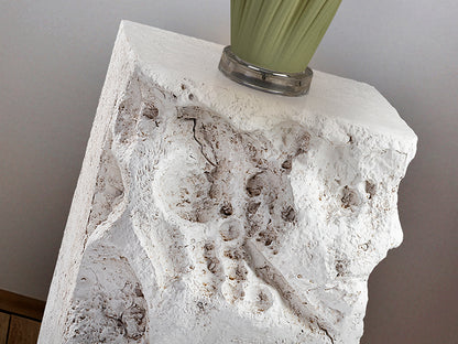 Mesa Auxiliar Blanca Block - Textura Cemento - Schuller - 409483 - Vista 3