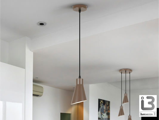 Lámpara Bera 1 Luz Marrón Regulable - Schuller - 13319 - Vista 1