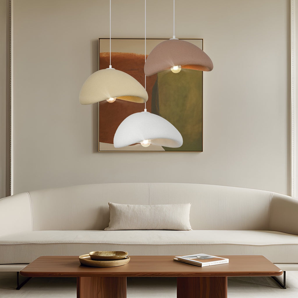 Colgante ONA instalado en ambiente de comedor - Vista decorativa